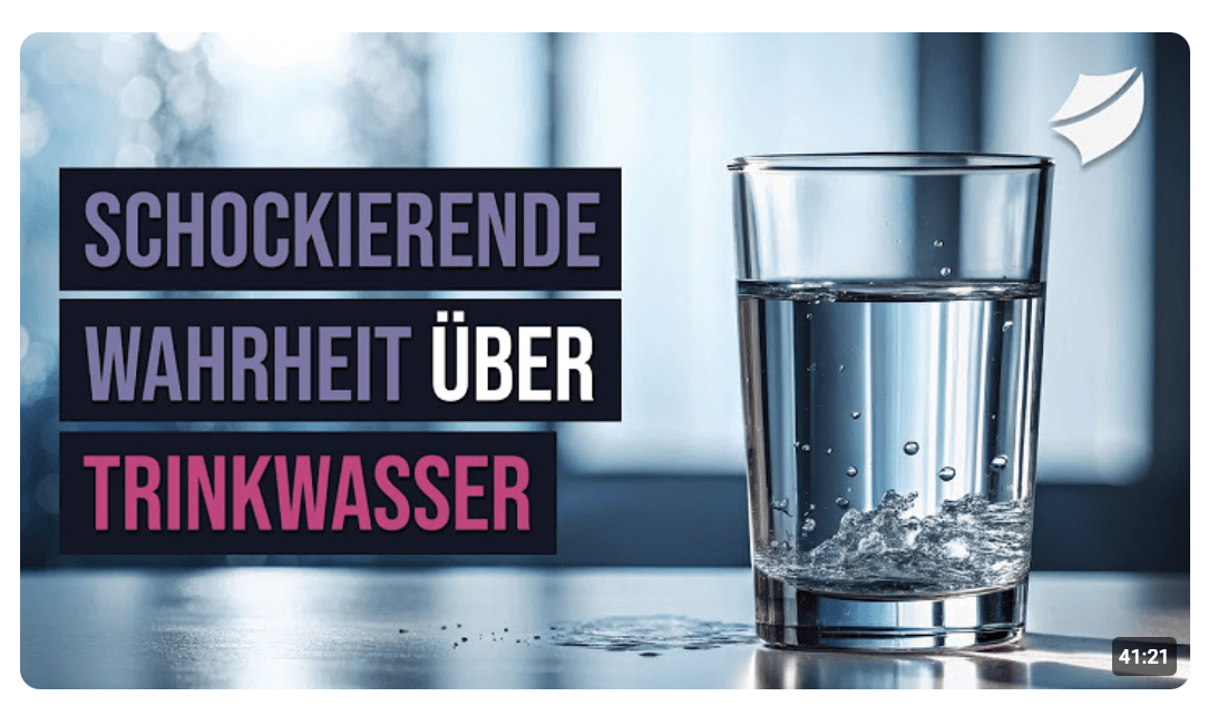 Die schockierende Wahrheit über unser Trinkwasser: Was moderne Scans enthüllen! – Erich Meidert
