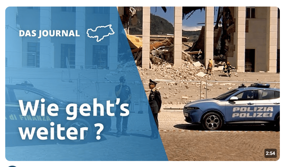 Einsturz in Bozen: Justiz im Ausnahmezustand