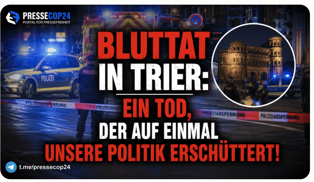 BLUTTAT IN TRIER: EIN TOD, DER AUF EINMAL UNSERE CDU POLITIK ERSCHÜTTERT!