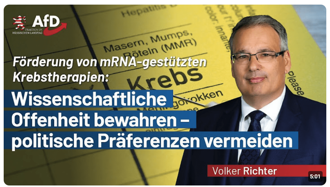 Krebstherapien: Wissenschaftliche Offenheit bewahren – politische Präferenzen vermeiden