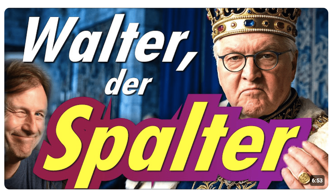 Steinmeier ist der schlechteste Bundespräsident ALLER ZEITEN!