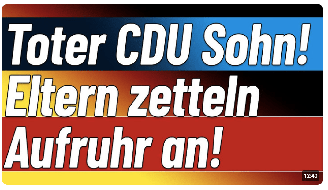 Toter Sohn: Eltern zetteln Aufruhr an! +++ Grausige Details: So lief es in Stade ab! +++ Neues Geset