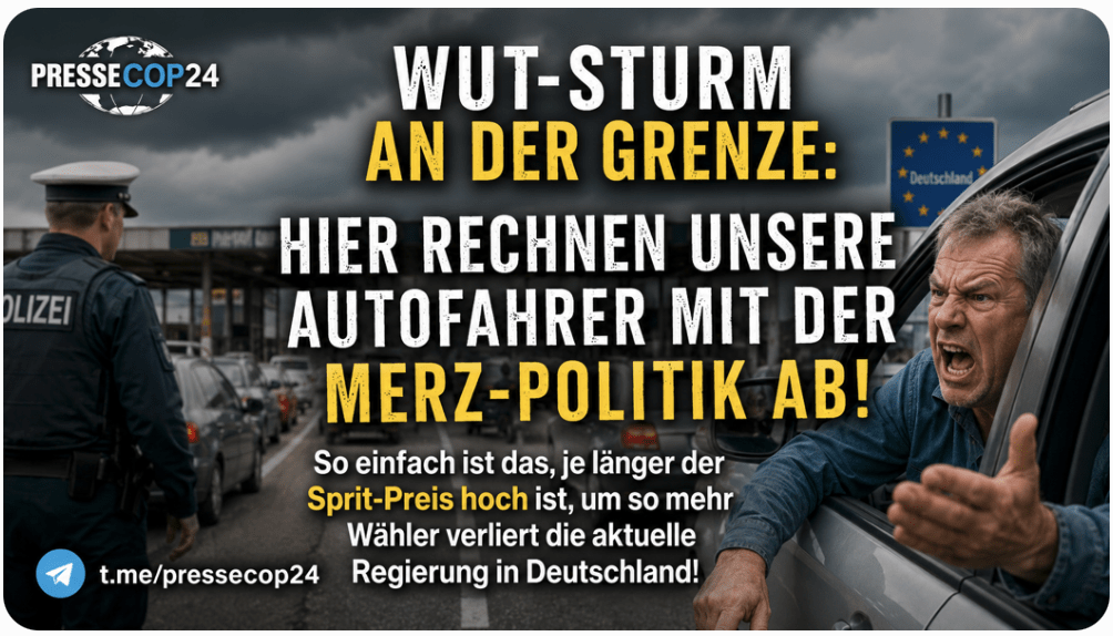 WUT-STURM AN DER GRENZE: HIER RECHNEN UNSERE AUTOFAHRER MIT DER MERZ-POLITIK AB!