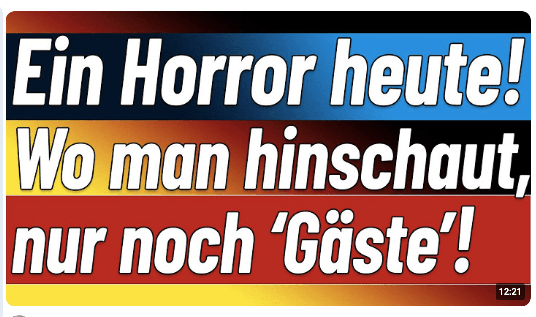 Das war der Horror! Gäste wohin das Auge blickt inmitten Deutscher Lande! Wir wurden ersetzt!