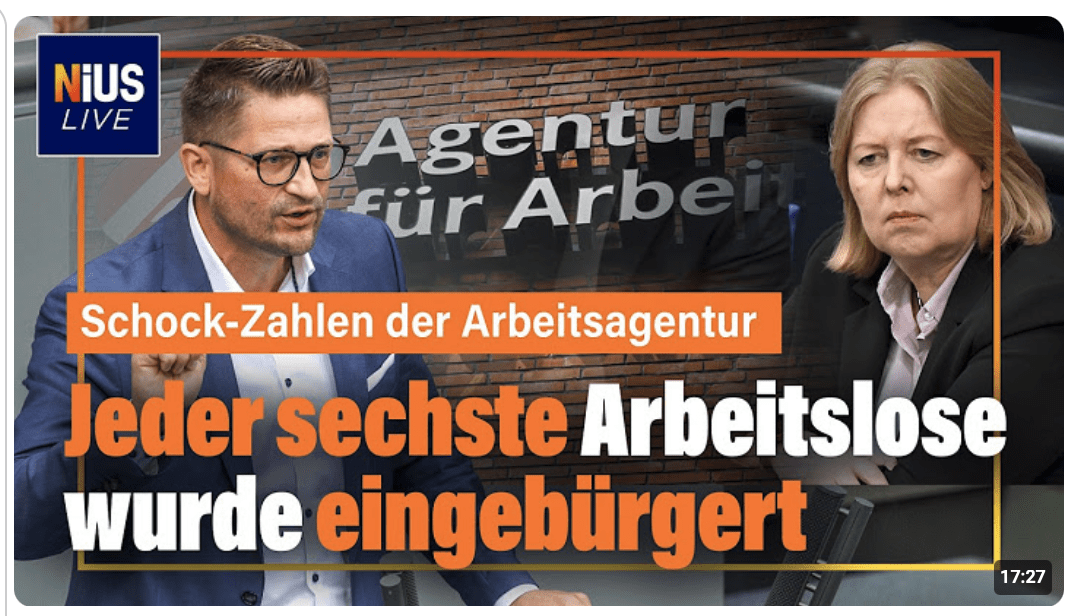 Bas hat es im Bundestag abgestritten – die Zahlen widerlegen sie | NIUS Live