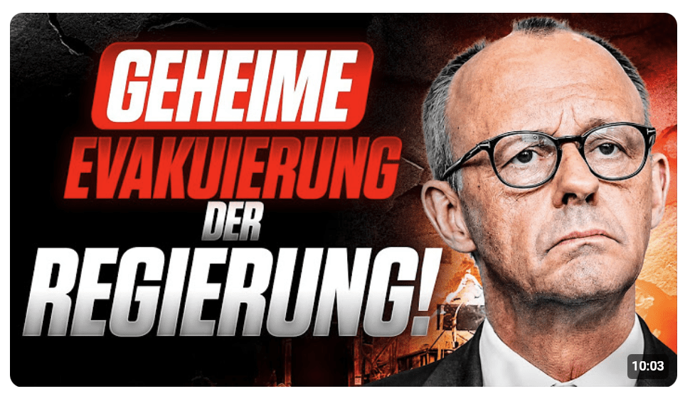 ES ESKALIERT: Regierung plant EIGENE EVAKUIERUNG! DAS passiert JETZT!