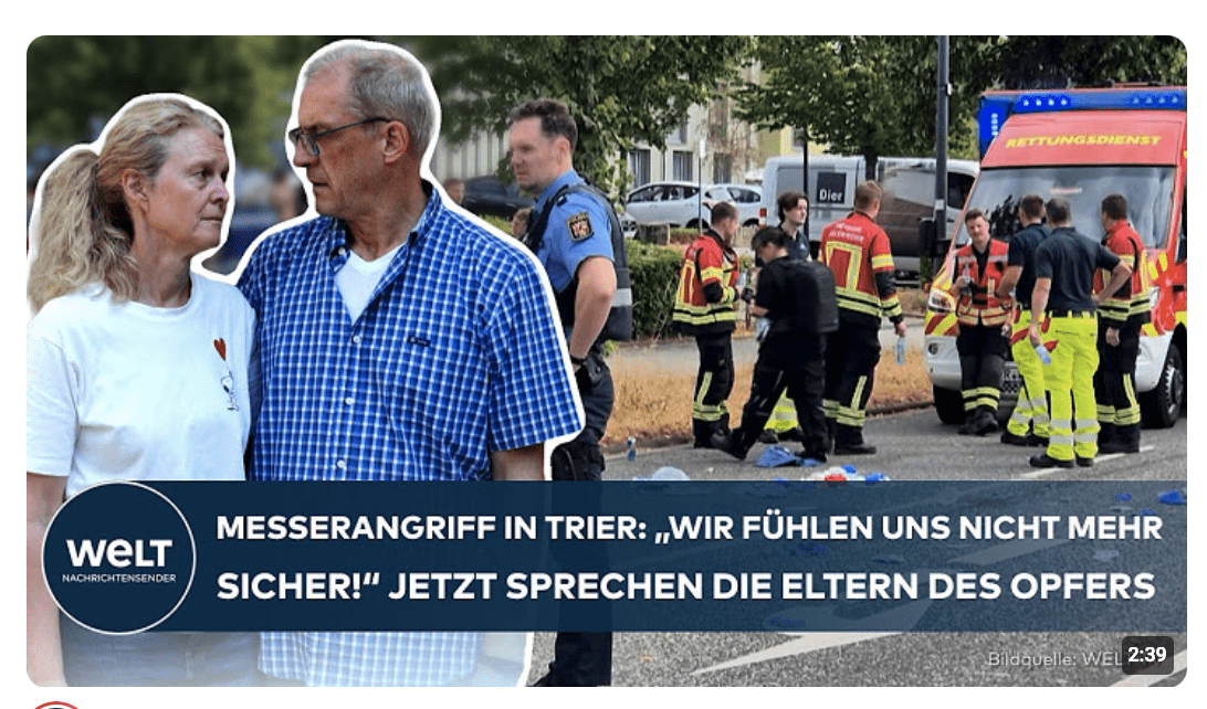TRAUER IN TRIER: „Sie kommen immer näher!“ Jetzt sprechen die Eltern des Opfers – Trierer in Angst