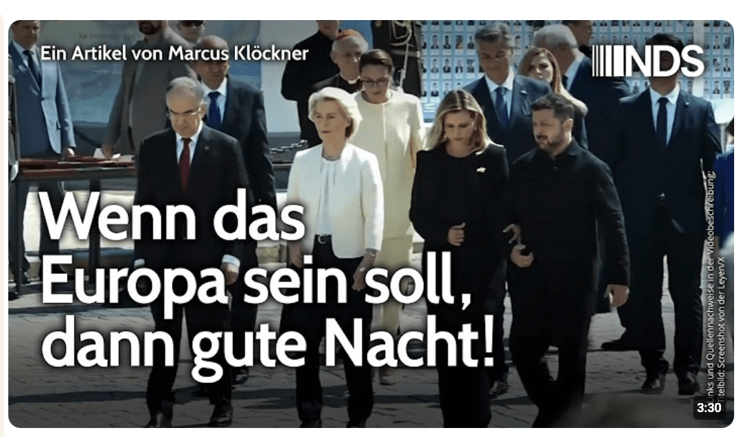 Wenn das Europa sein soll, dann gute Nacht! | Marcus Klöckner | NachDenkSeiten-Podcast