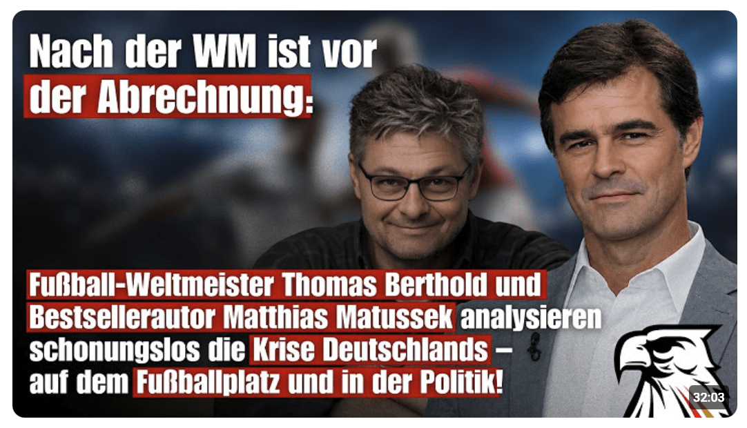 Nach der WM: Berthold und Matussek rechnen mit Deutschlands Krise ab! 