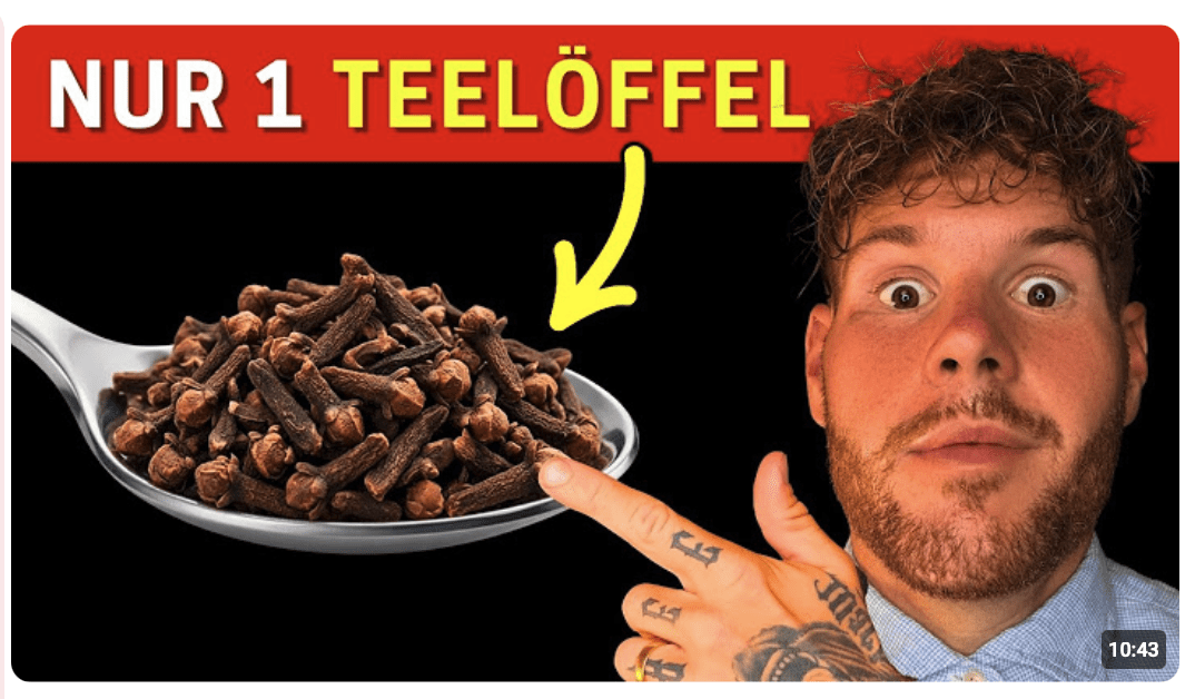 Nur 1 Teelöffel Nelken Täglich: Blähbauch und Entzündung weg