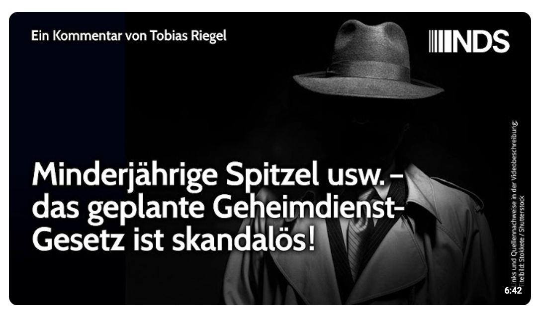 Minderjährige Spitzel usw. – das geplante Geheimdienst-Gesetz ist skandalös! NachDenkSeiten-Podcast