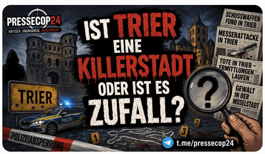 BLUT-DRAMA IN DER NORDALLEE: WARUM VERWANDELT SICH UNSER IDYLLISCHES TRIER IN EINE ANGST-METROPOLE?