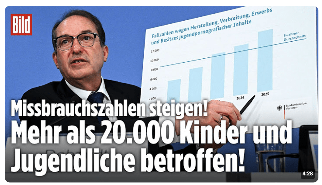 Dobrindt warnt: Missbrauch gegen Kinder nimmt drastisch zu! „Das ist ein dramatischer Befund!“