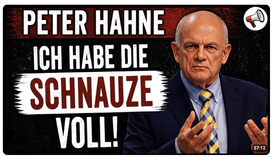 Peter Hahne: Ihm platzt der Kragen! | Abrechnung mit Spahn, Merz und der unchristlichen Union