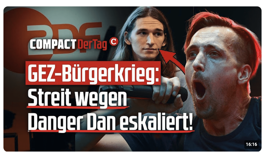 GEZ-Bürgerkrieg: Streit wegen Danger Dan eskaliert!