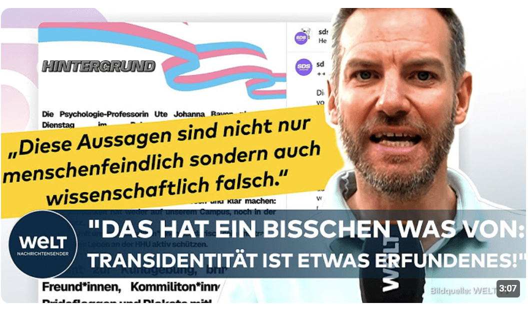 DÜSSELDORF: „Abwertend!“ Uni-Streit eskaliert! Proteste gegen Vorlesung über Transidentitäten!