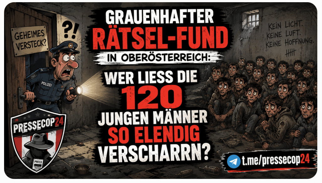 GRAUENHAFTER RÄTSEL-FUND IN OBERÖSTERREICH: WER LIESS DIE 120 JUNGEN MÄNNER SO ELENDIG VERSCHARREN?