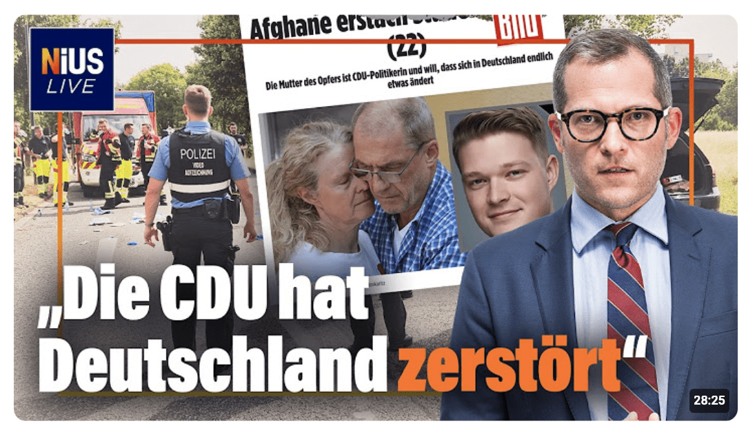 Afghane erstach Marius (22): Vater möchte Gerechtigkeit für seinen Sohn |