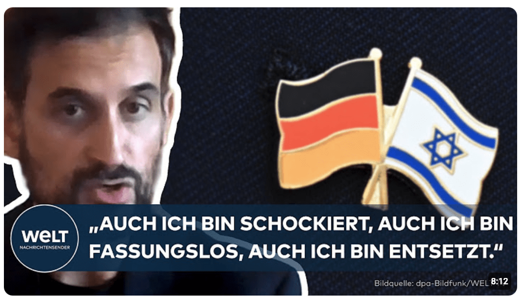 DEUTSCHLAND: Angriff wegen Israelanstecker – „Das ist nicht die Ausnahme, das ist die Regel“