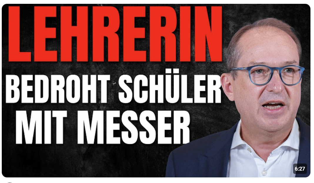 Hilfslehrerin bedroht Grundschüler mit MESSER!!