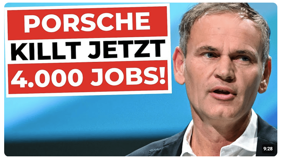 PORSCHE-KOLLAPS! Das endgültige Ende der Auto-Nation | Wirtschaftsstandort 2026