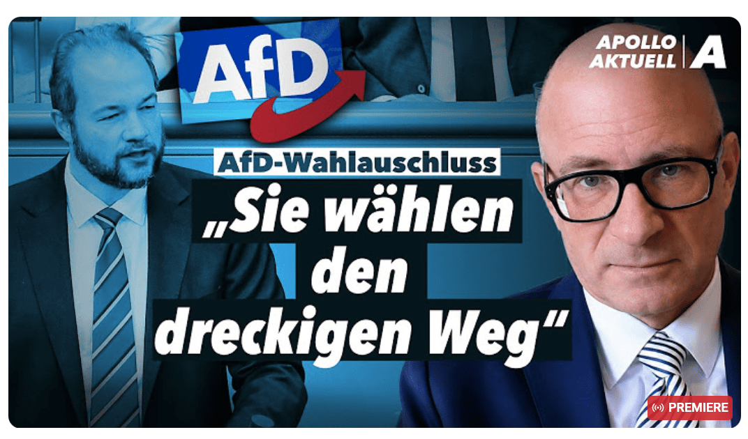 „Die Leute wählen trotzdem die AfD“ – Volker Boehme-Neßler im Interview