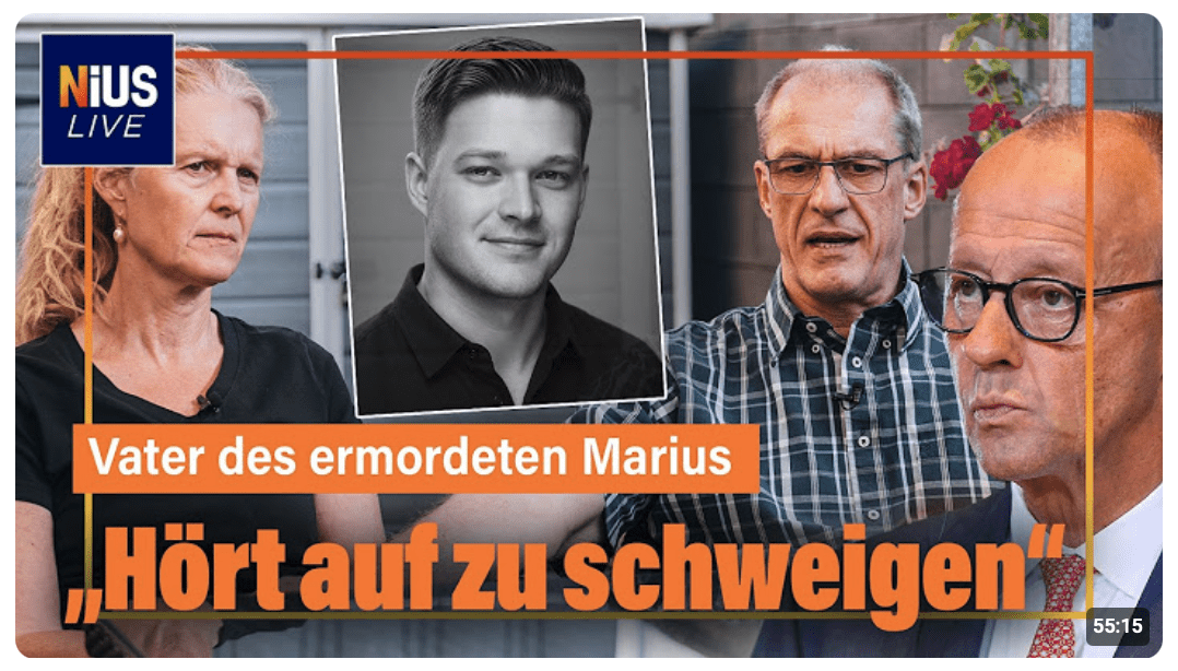 Afghane ersticht Marius in Trier: „Ich habe nur geschrieben: Mein Kind, mein Kind“ | NIUS Live
