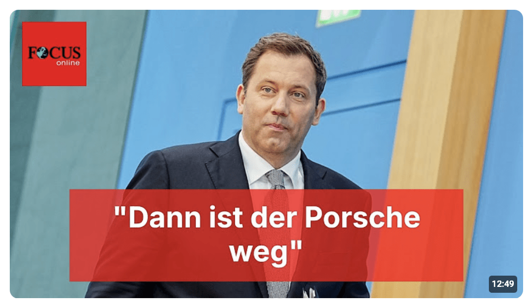 Klingbeils Kampf gegen Porsche & Rolex: Bloßes Ablenkungsmanöver der SPD?