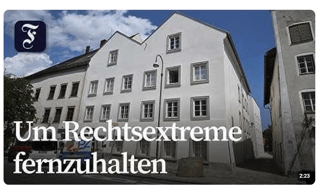 Hitlers Geburtshaus wird Polizeiwache