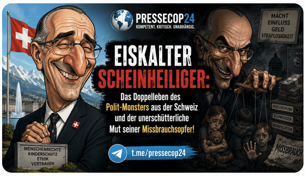 EISKALTER SCHEINHEILIGER: Das Doppelleben des Polit-Monsters aus der Schweiz und der unerschütterliche Mut seiner Missbrauchsopfer!