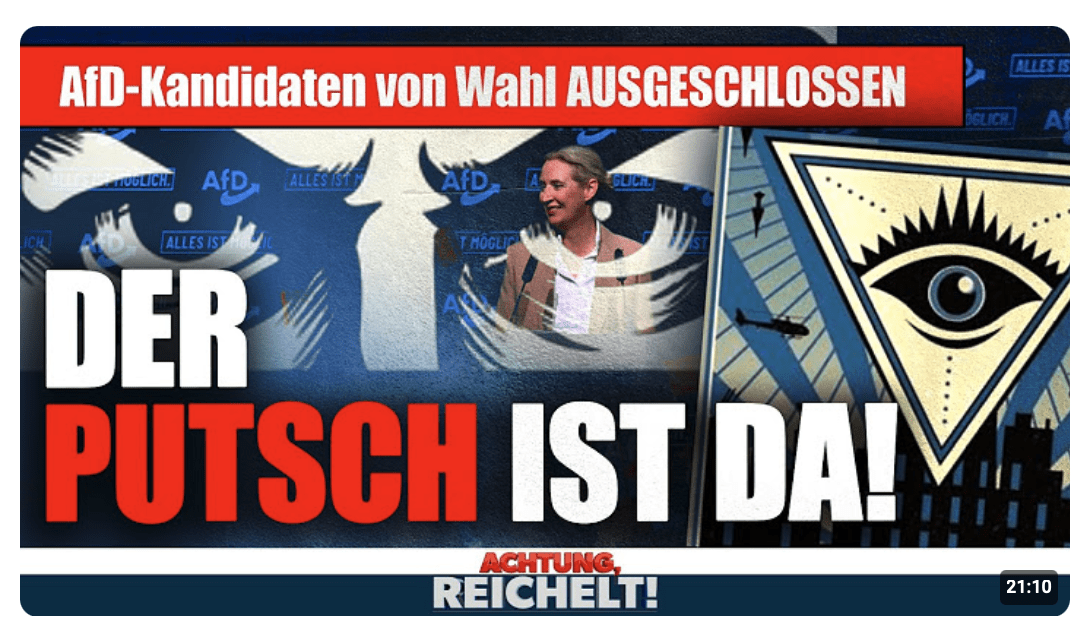 AfD-Kandidaten werden von Stimmzetteln getilgt! „Das ist der sichere Weg in die Diktatur!“