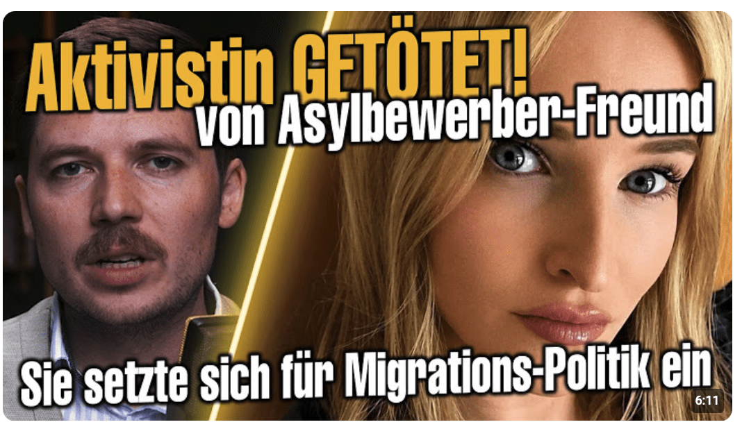 Migrationsaktivistin von Migrantenfreund ermordet – Ironie des Schicksals? Tochter jetzt Waisenkind!