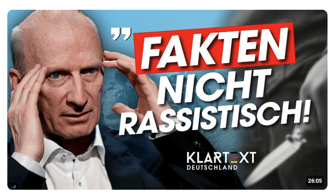 Psychiater Urbaniok zu Ausländergewalt „Fakten können nicht rassistisch sein“ | KLARTEXT Deutschland
