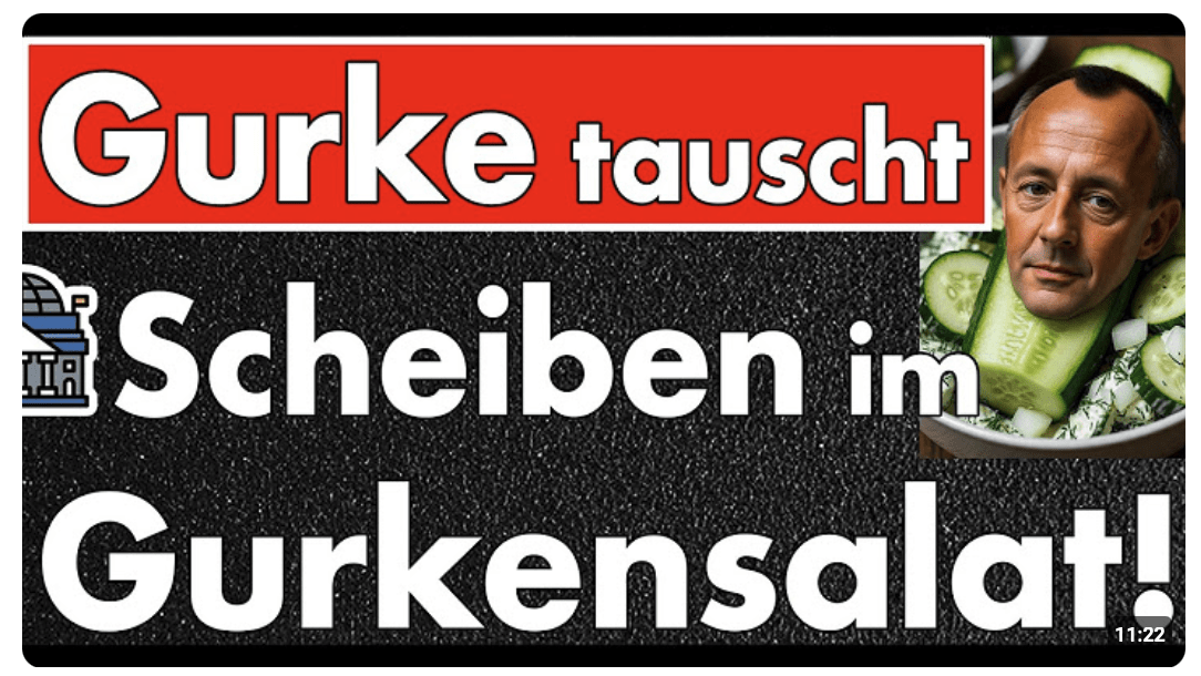 Merz tauscht Minister aus: Gurkensalat mit anderen Gurken bleibt Gurkensalat!