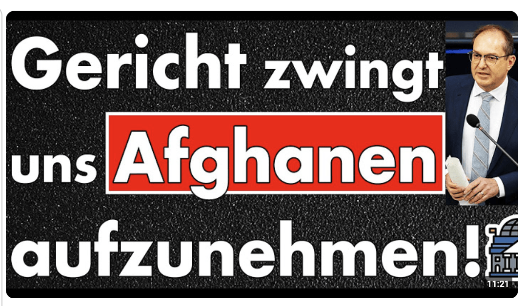 Deutschland darf Afghanen-Aufnahme NICHT stoppen – Gerichtsurteil sorgt für Aufschrei!