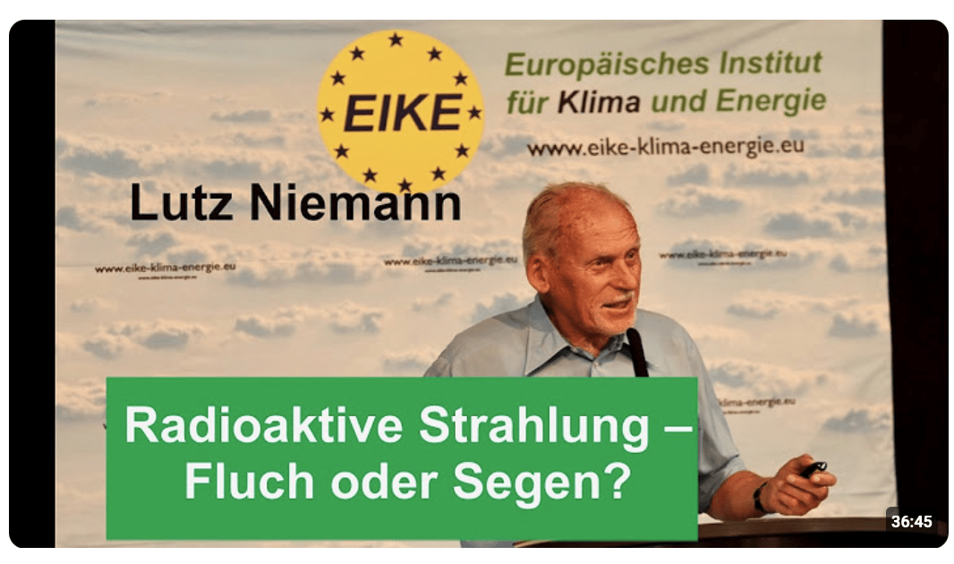 Radioaktive Strahlung – Fluch oder Segen? Über die Bedeutung von Strahlung für die Gesundheit.