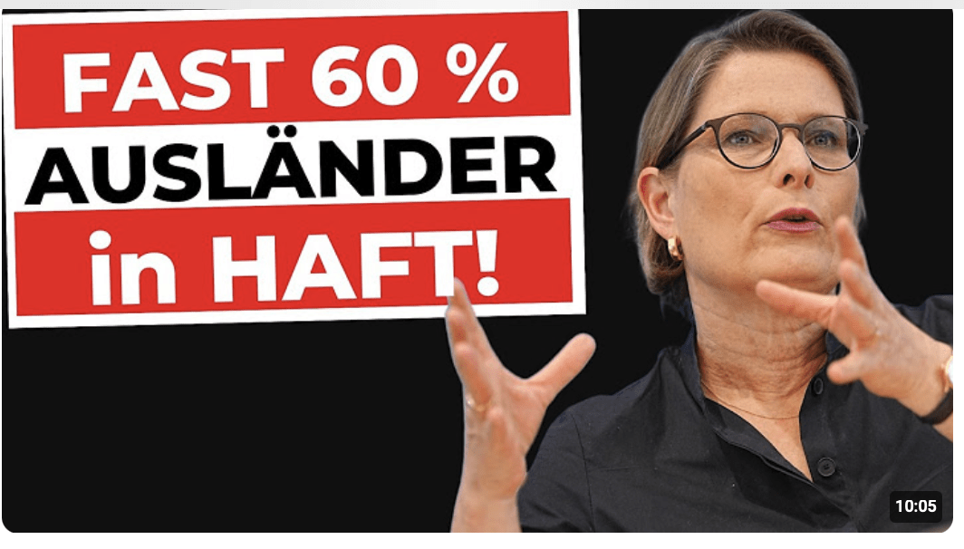 Gefängnis-Wahnsinn zerstört uns! | Ausländeranteil Knast & Haftkosten Deutschland 2026