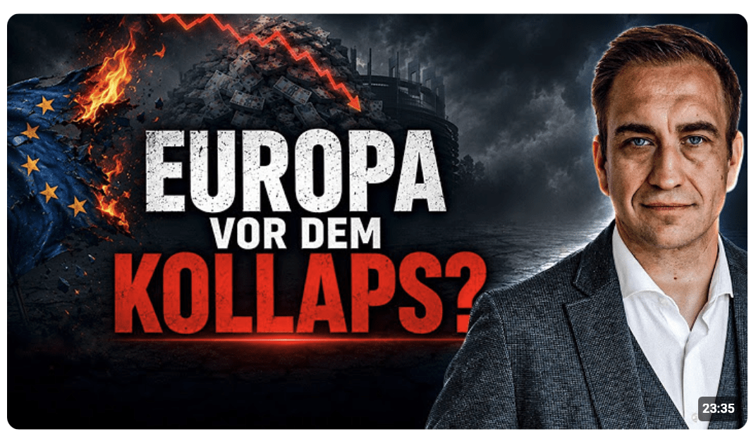 Staatsschulden, Inflation & Kriegsgefahr: Steht Europa vor dem Kollaps?
