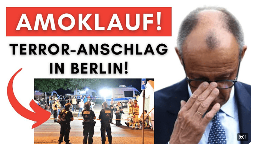 Islamist fährt in Menschenmenge: Mehrere Verletzte und Tote. Linke Medien drehen komplett durch!