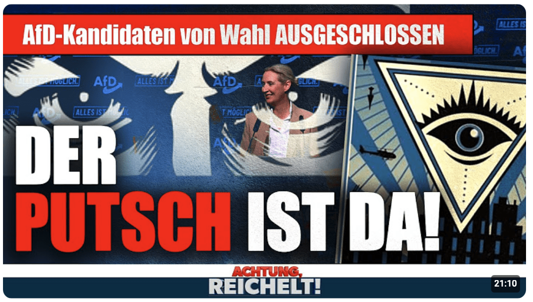 AfD-Kandidaten werden von Stimmzetteln getilgt! „Das ist der sichere Weg in die Diktatur!“