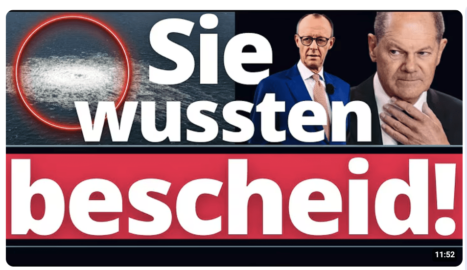 Politbombe: Kanzleramt ordnet totale Geheimhaltung Nordstream-Sprengung an!