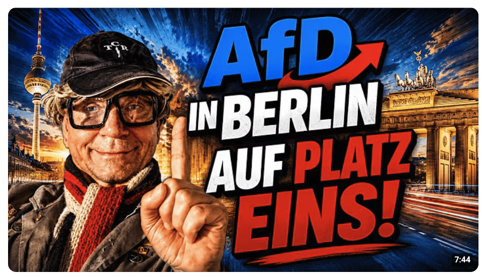 AfD in Berlin auf Platz #1 / Autoindustrie stellt auf Rüstung um!