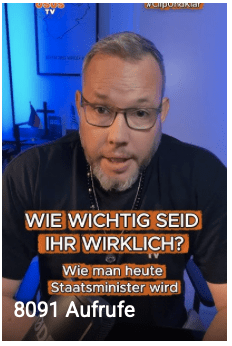 Wie wichtig seid ihr? Ihr müsst teuer dafür bezahlen! Wie man heute Staatsminister wird!