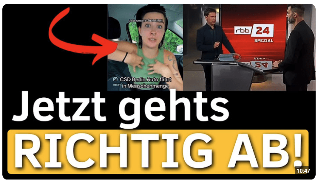 Linker Kollektiv-Meltdown nach CSD Anschlag stellt wirklich ALLES in den Schatten!