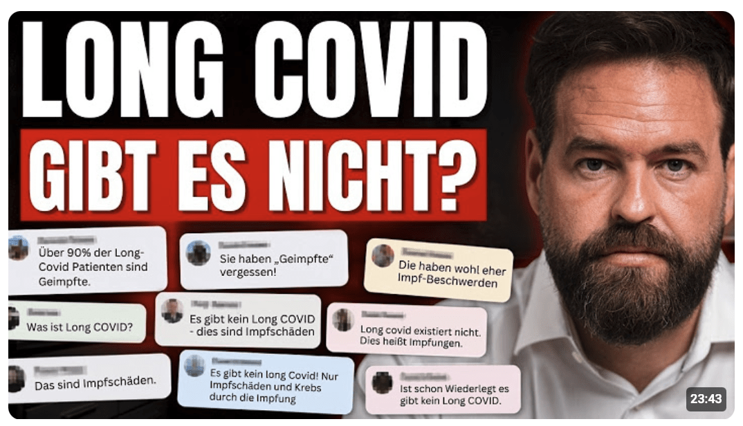 Fragen zu Long Covid, Spike & Post Vac, die mir JEDER stellt