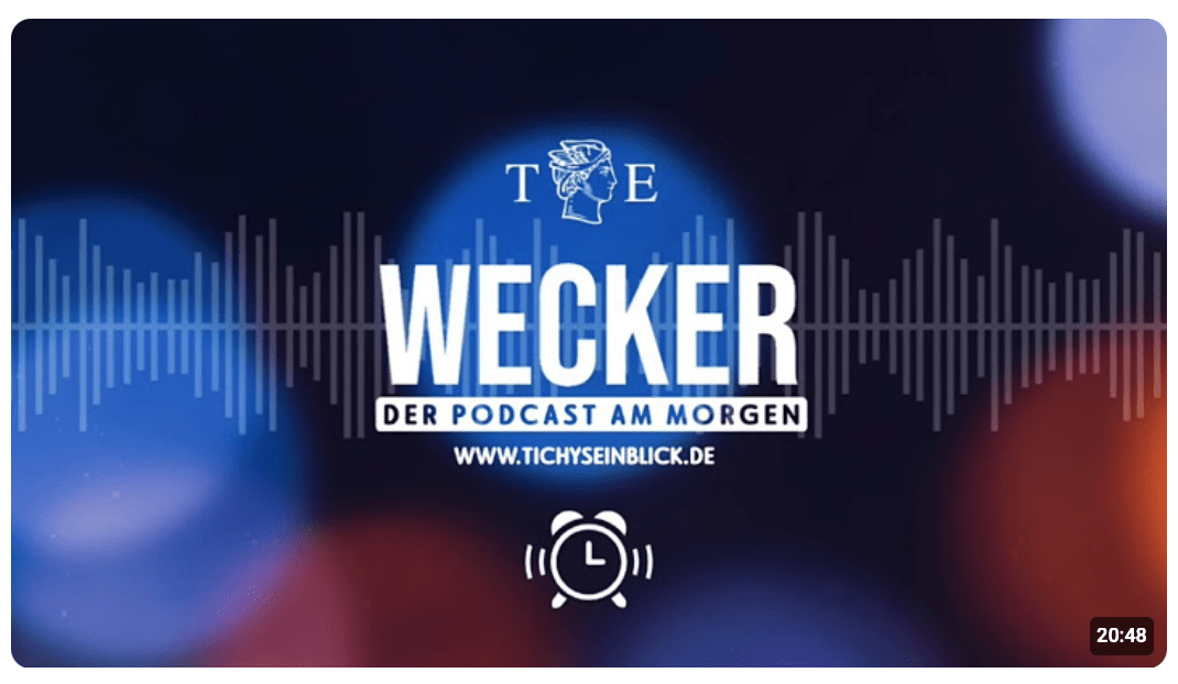 Staatsversagen in Berlin: Merz verliert die Kontrolle – TE Wecker am 28 07 2026