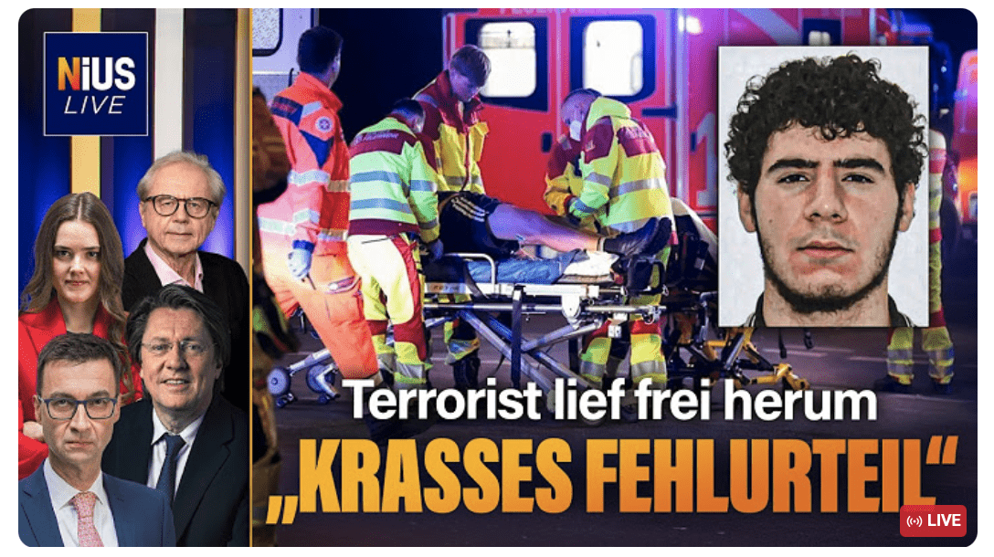 Islamisten-Terror von Berlin: Die Spur führt zum NGO-Komplex I NIUS Live am 28.07.26