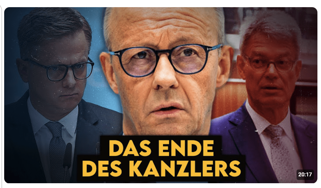 Jetzt fliegt Kanzler Merz alles um die Ohren