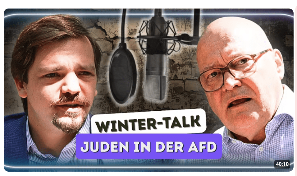 „Ich sorge mich um Deutschland – nicht um Israel“ | Winter-Talk