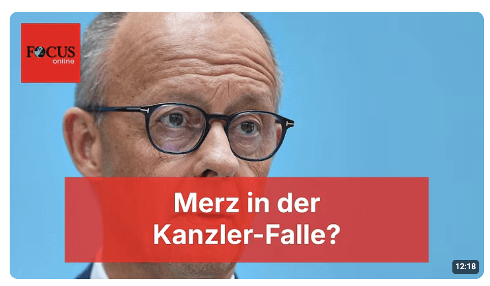 Merz in der Kanzler-Falle? Warum die Union jetzt in die Krise stolpert